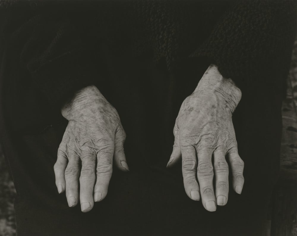 Hands, South Uist (1954) by Paul Strand